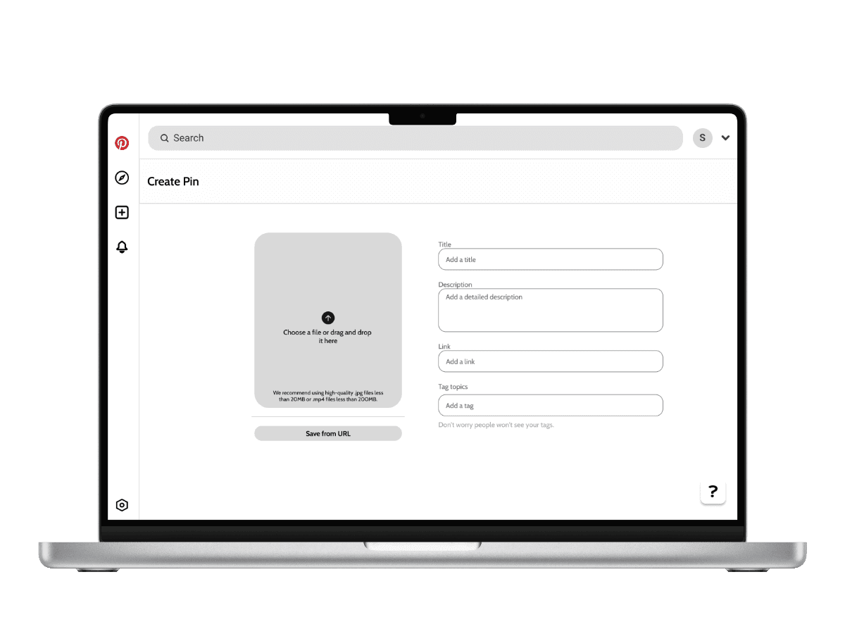 Pinterest clone final design 5
