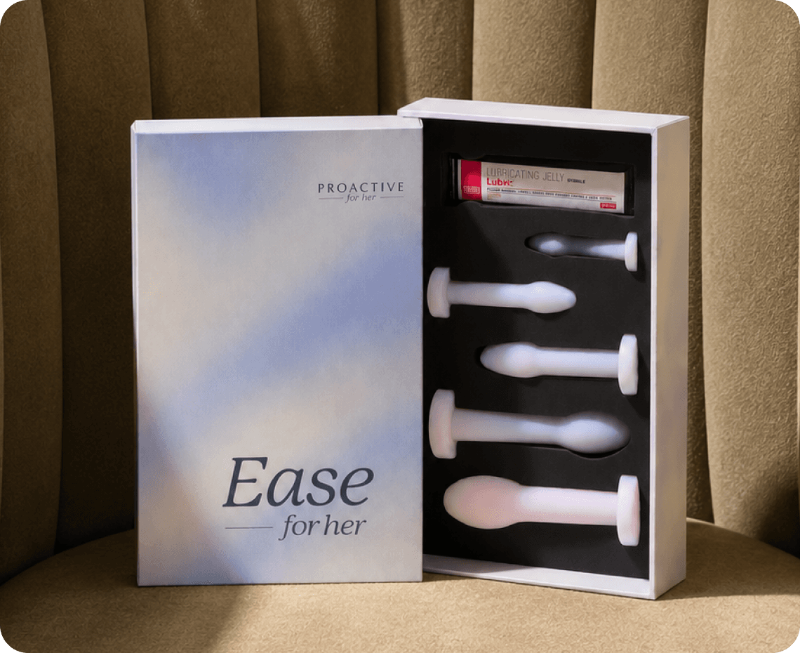 Ease for Her box, open