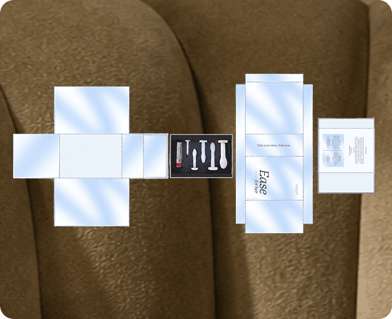 Ease for Her dieline