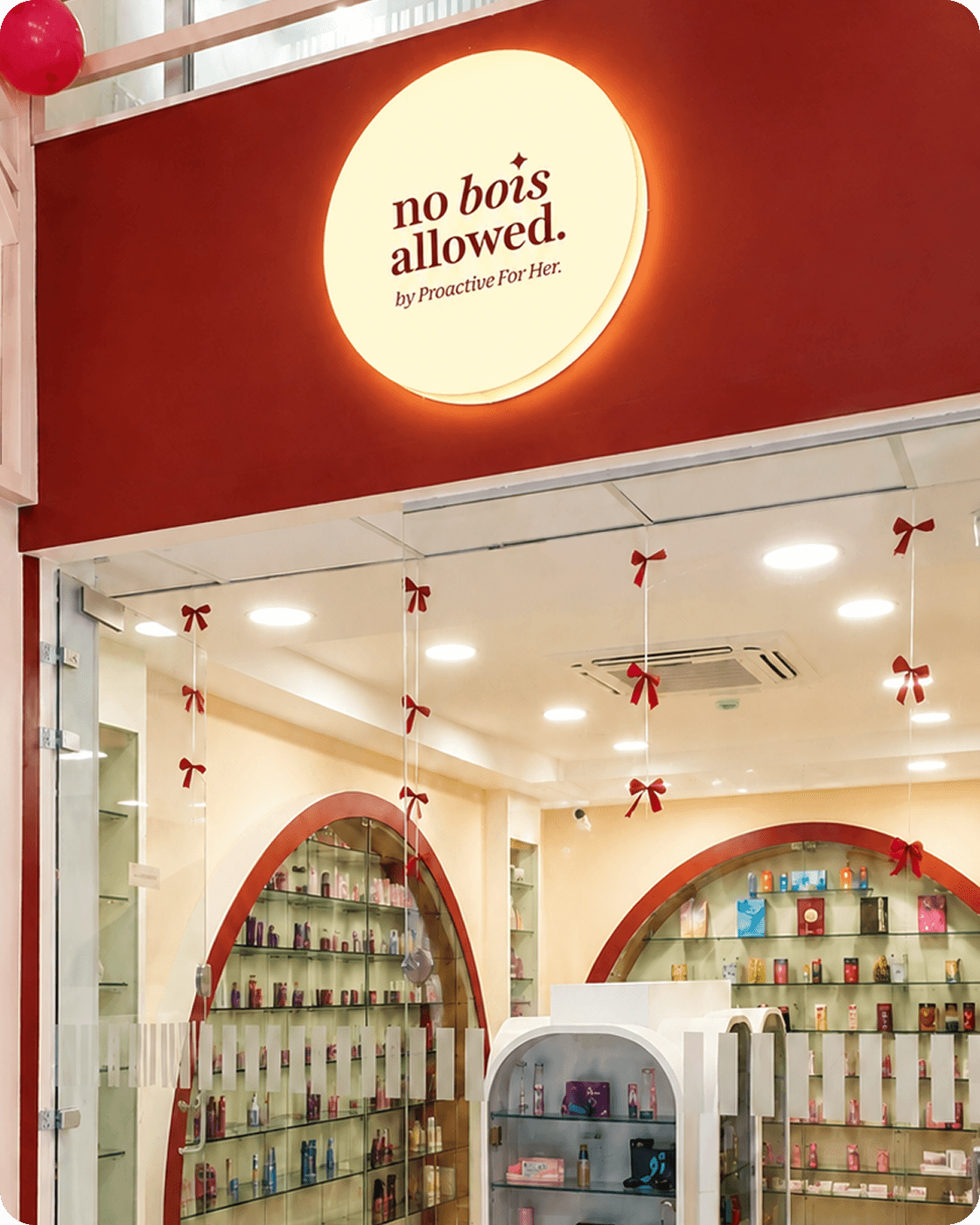 Store entrance signage