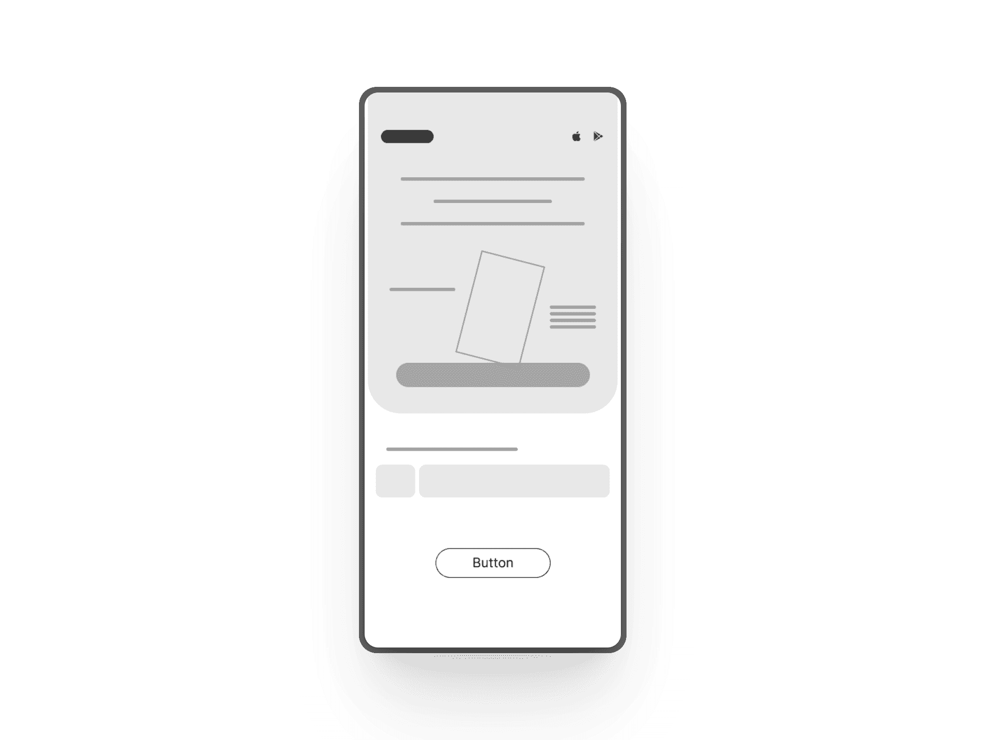 Fintech app onboarding screen